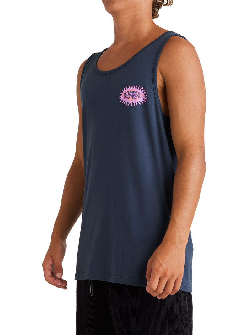 Billabong - Sunwrap Tank Vest Mens Dusty Navy