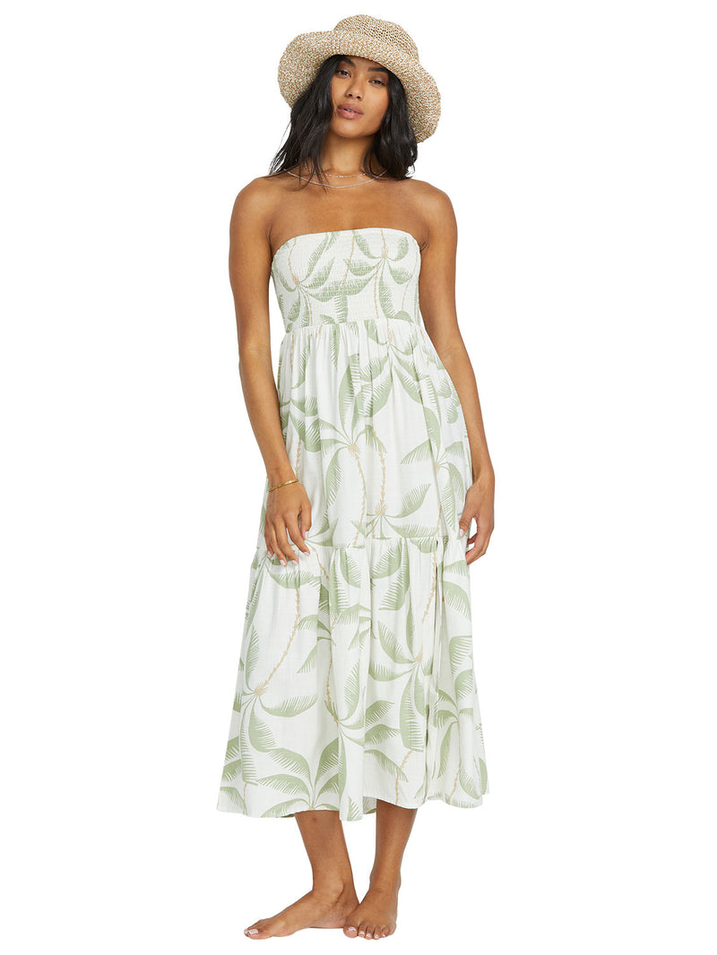 Billabong - Tropical Haze Midi Dress Womens Salt Crystal