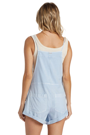 Billabong - Wild Pursuit Romper Womens Washed Chambray