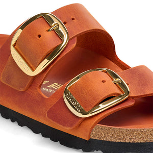 Birkenstock - Arizona Big Buckle Oiled Leather Sandal