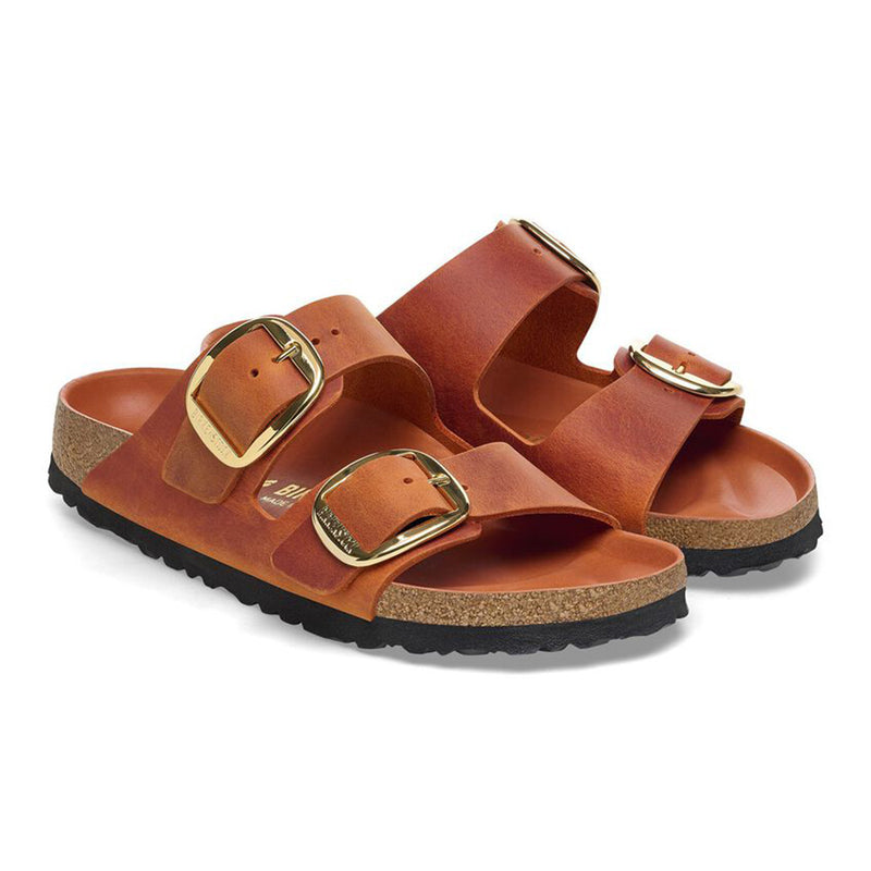 Birkenstock - Arizona Big Buckle Oiled Leather Sandal