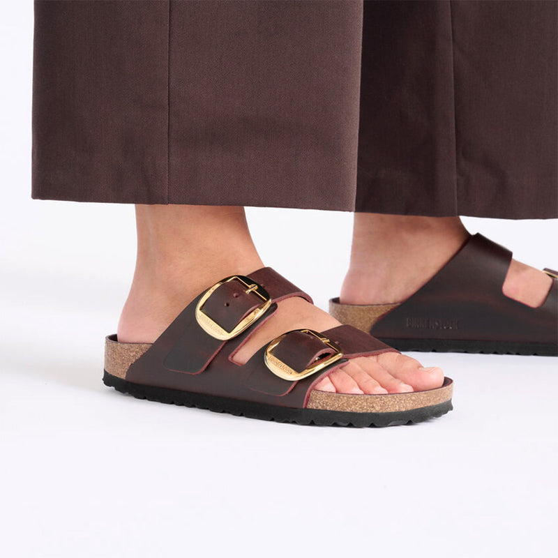 Birkenstock - Arizona Big Buckle Oiled Leather Sandal