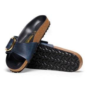 Birkenstock - Madrid Big Buckle Oiled Leather Sandal