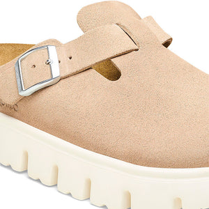 Birkenstock - Papillio Boston Chunky Suede Platform Clog