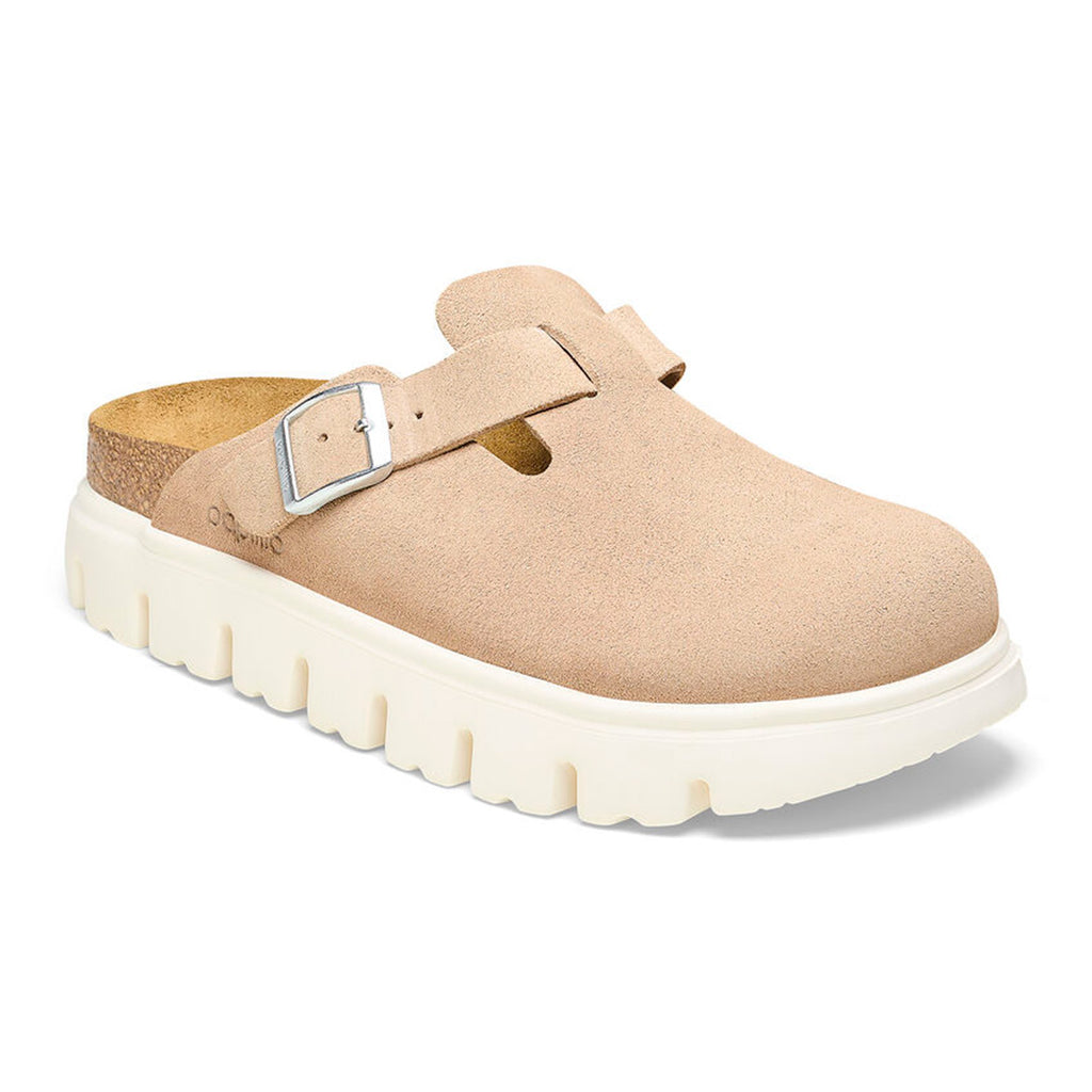 Birkenstock - Papillio Boston Chunky Suede Platform Clog