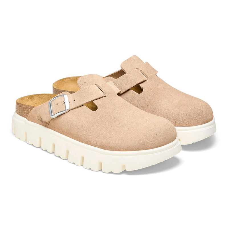 Birkenstock - Papillio Boston Chunky Suede Platform Clog