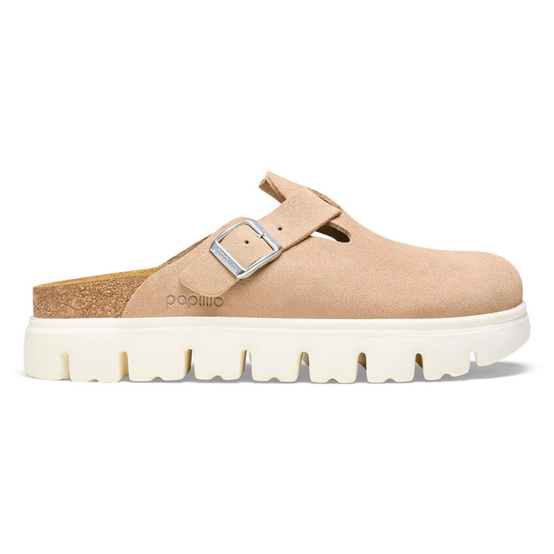 Birkenstock - Papillio Boston Chunky Suede Platform Clog