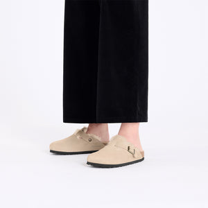 Birkenstock - Boston Suede Shearling Lined Clog