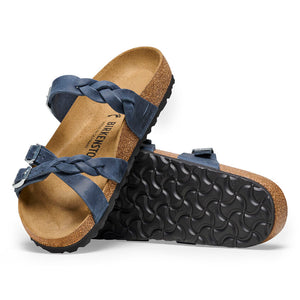 Birkenstock - Franca Braided Oiled Leather Sandal