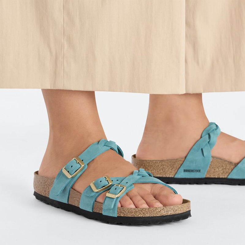 Birkenstock - Franca Braided Oiled Leather Sandal