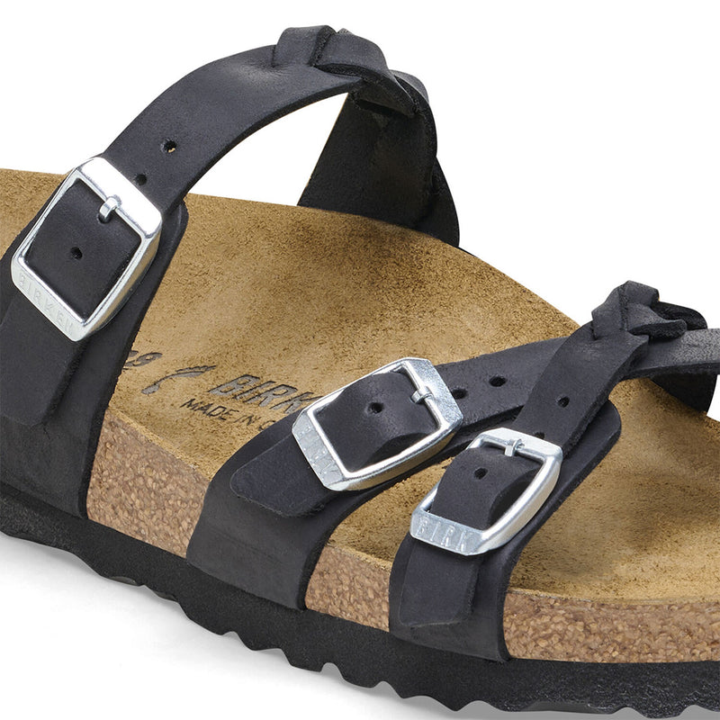 Birkenstock - Franca Braided Oiled Leather Sandal