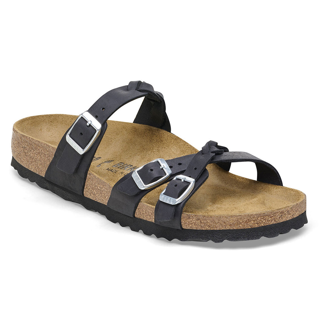 Birkenstock - Franca Braided Oiled Leather Sandal