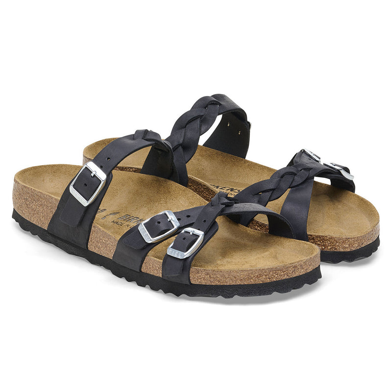 Birkenstock - Franca Braided Oiled Leather Sandal