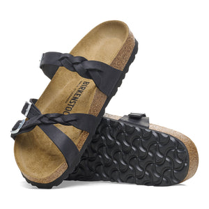 Birkenstock - Franca Braided Oiled Leather Sandal