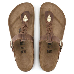 Birkenstock - Gizeh Braided Oiled Leather Thong