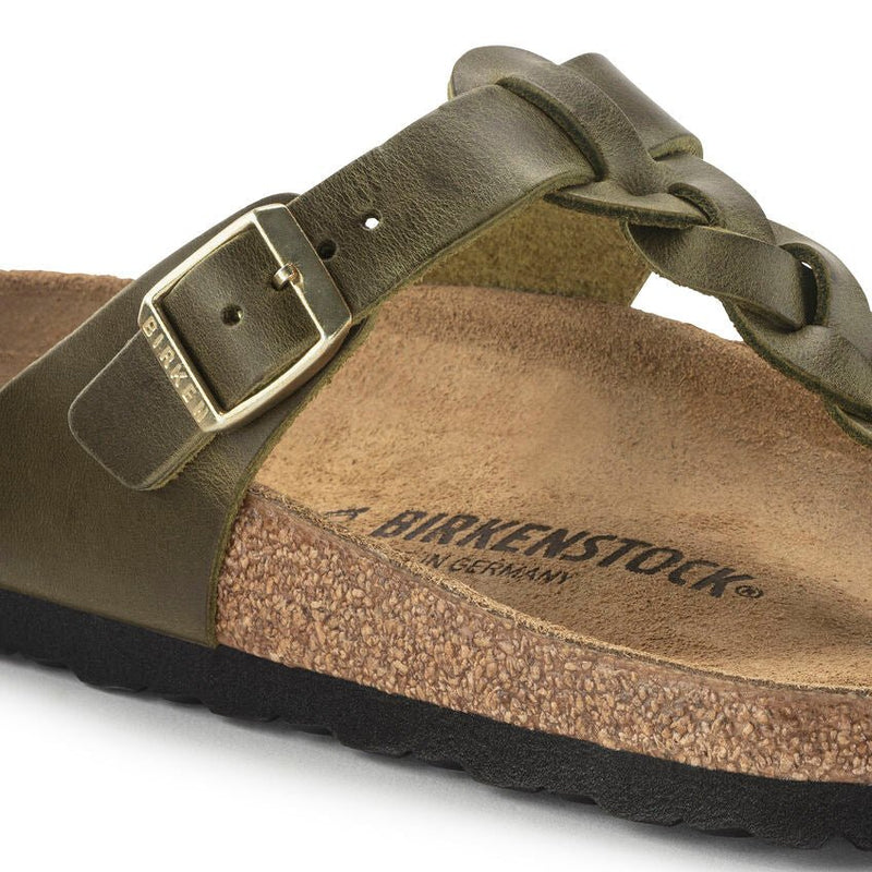 Birkenstock - Gizeh Braided Oiled Leather Thong