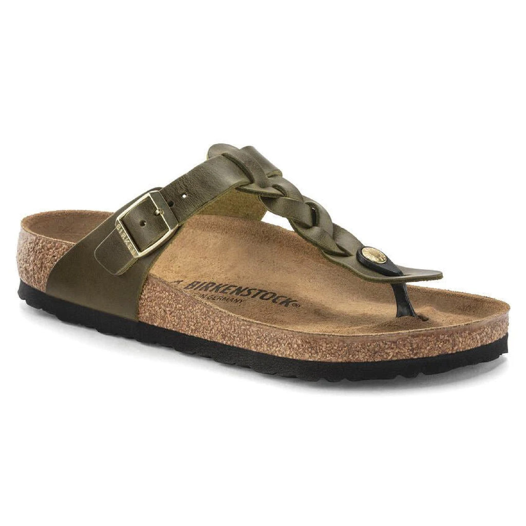 Birkenstock - Gizeh Braided Oiled Leather Thong