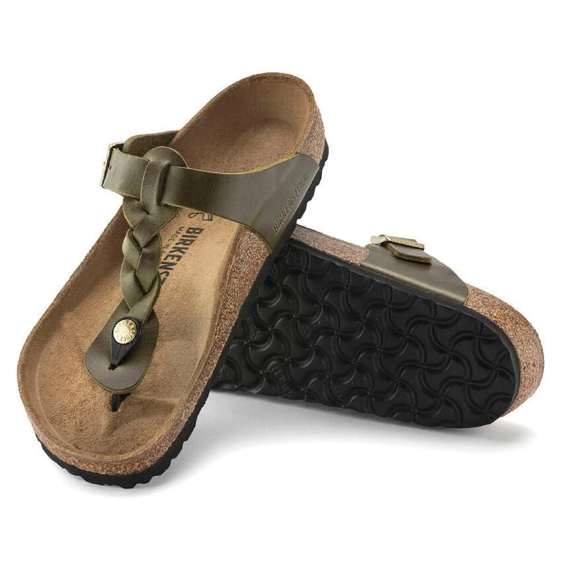 Birkenstock - Gizeh Braided Oiled Leather Thong