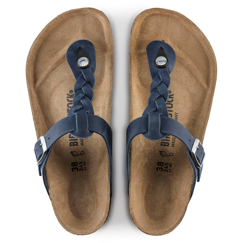 Birkenstock - Gizeh Braided Oiled Leather Thong