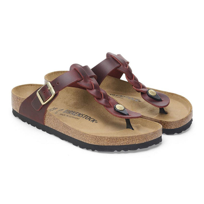 Birkenstock - Gizeh Braided Oiled Leather Thong