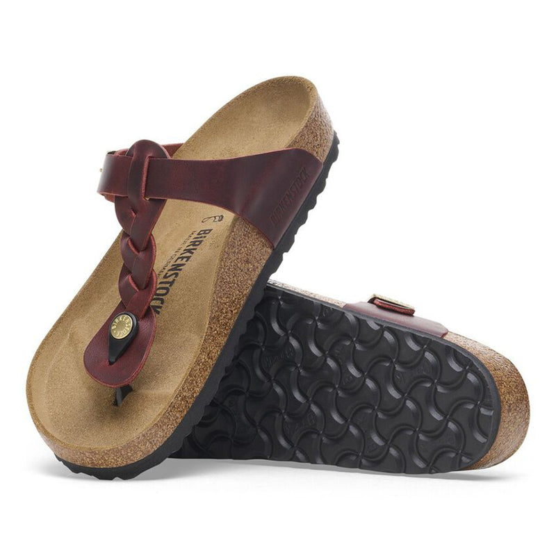 Birkenstock - Gizeh Braided Oiled Leather Thong