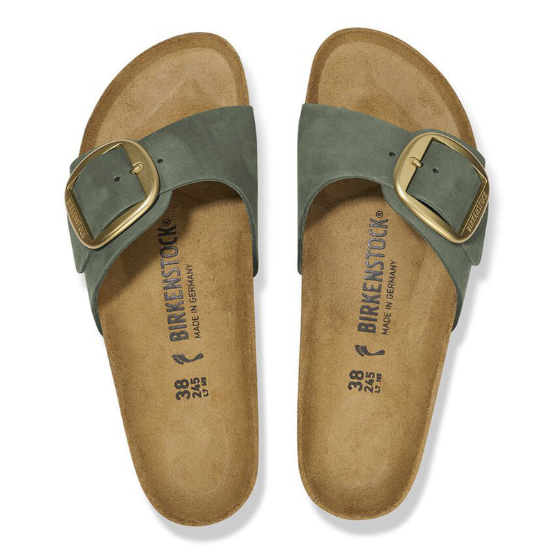 Birkenstock - Madrid Big Buckle Nubuck Sandal