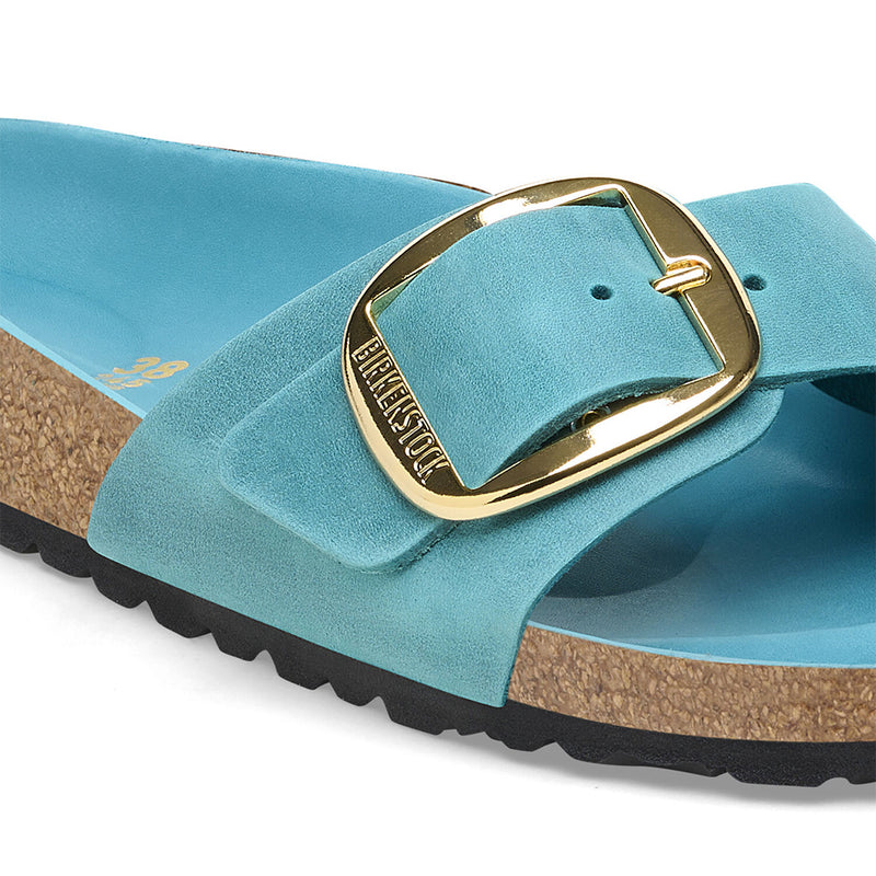 Birkenstock - Madrid Big Buckle Oiled Leather Sandal