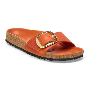 Birkenstock - Madrid Big Buckle Oiled Leather Sandal