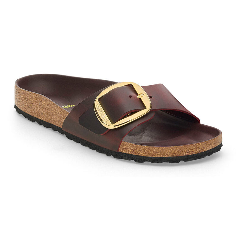 Birkenstock - Madrid Big Buckle Oiled Leather Sandal