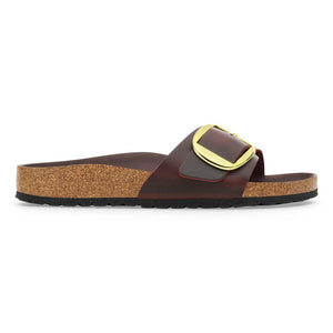 Birkenstock - Madrid Big Buckle Oiled Leather Sandal