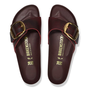 Birkenstock - Madrid Big Buckle Oiled Leather Sandal