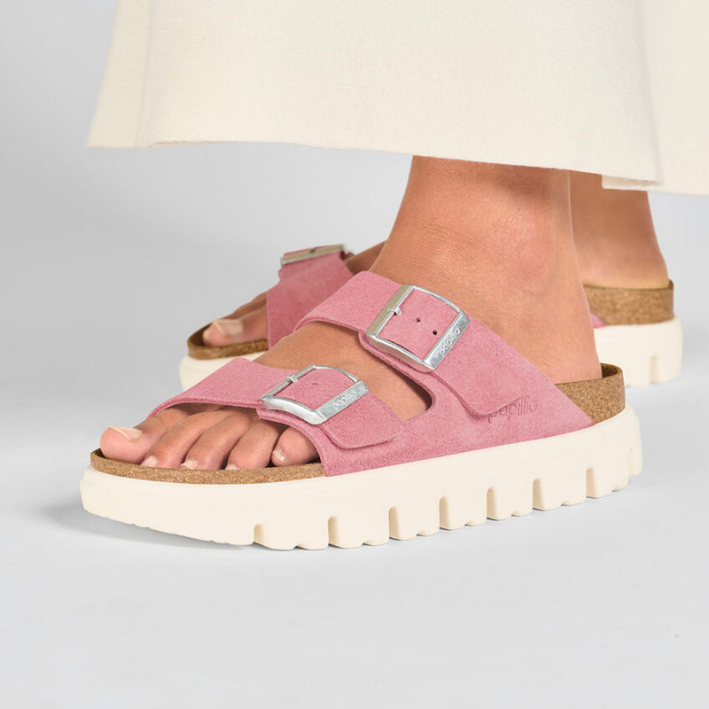 Birkenstock - Papillio Arizona Chunky Suede Platform Sandal