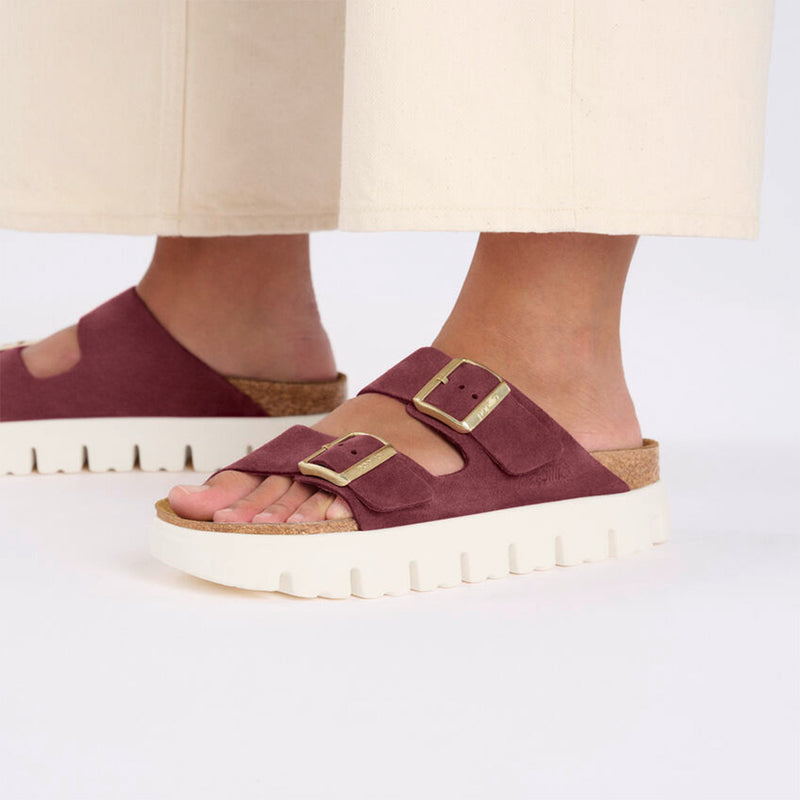 Birkenstock - Papillio Arizona Chunky Suede Platform Sandal