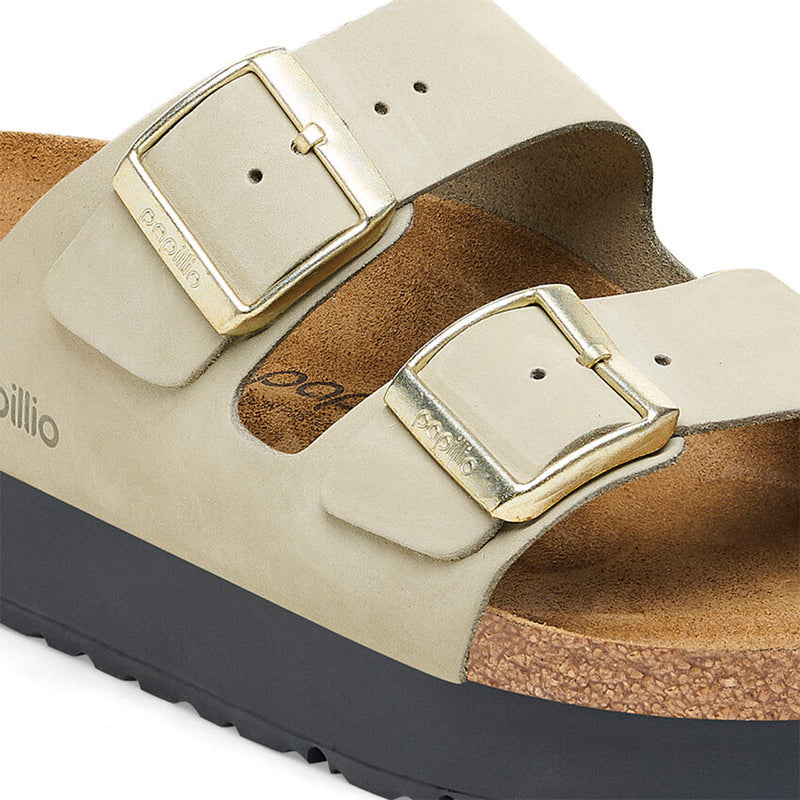 Birkenstock - Papillio Arizona Nubuck Platform Flex Sandal