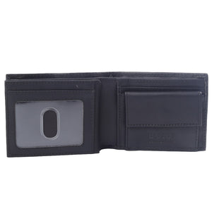 Busby - Billfold Card With Coin Pocket Black