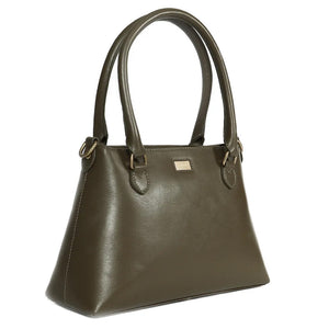 Busby - Freya Satchel Handbag Olive