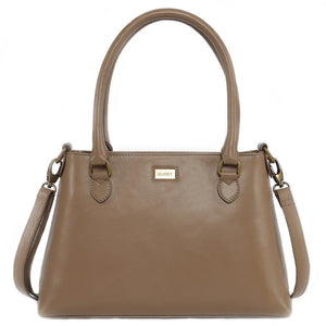 Busby - Freya Satchel Handbag Taupe