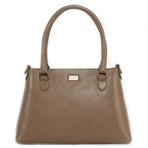 Busby - Freya Satchel Handbag Taupe