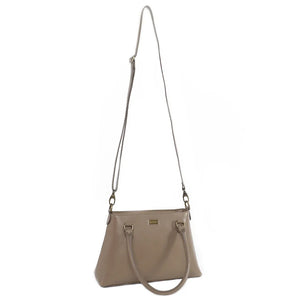 Busby - Freya Satchel Handbag Taupe