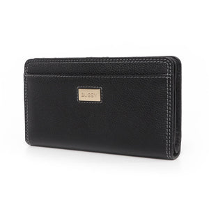 Busby - Jessica Zip Around Wallet Black