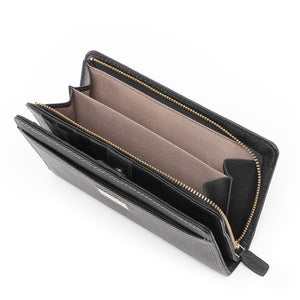 Busby - Jessica Zip Around Wallet Black
