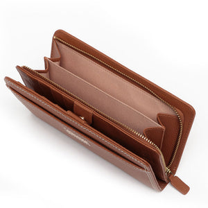Busby - Jessica Zip Around Wallet Tan