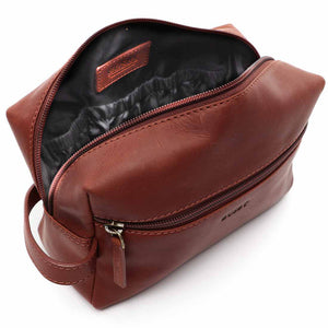 Busby - Kennedy Toiletry Bag Tan