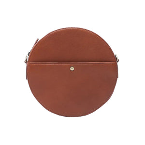 Busby -  Misha Round Crossbody Tan