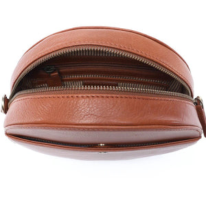 Busby -  Misha Round Crossbody Tan