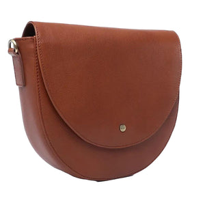 Busby -  Misha Saddle Crossbody Tan