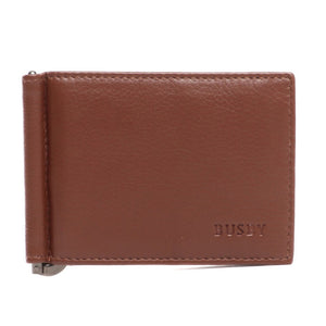 Busby - Thatcher Money Clip Wallet Brown