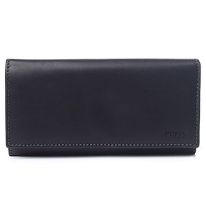Busby - Ziya Bifold Flap Purse Black