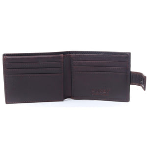 Busby - Ziya Billfold Wallet With Tab Brown