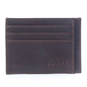 Busby - Ziya Classic Unisex Card Holder Brown